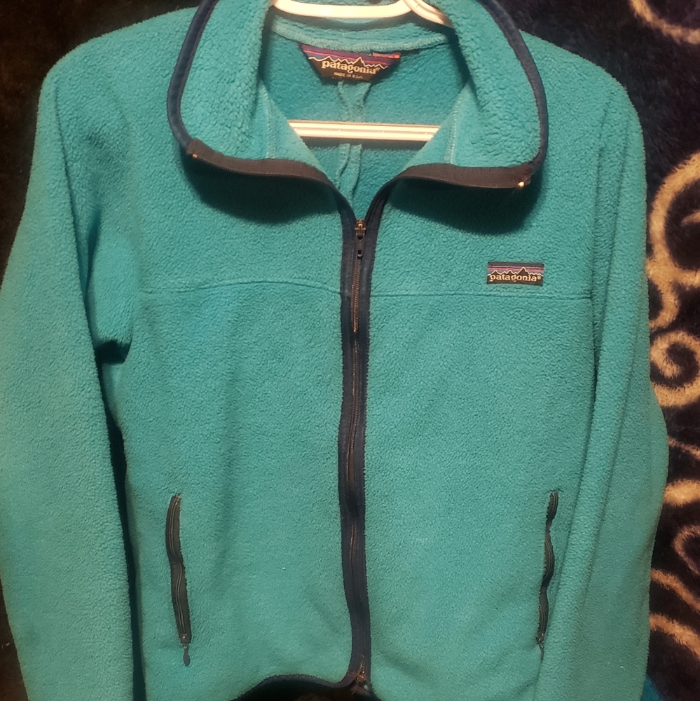 vintage patagonia fleece jacket
